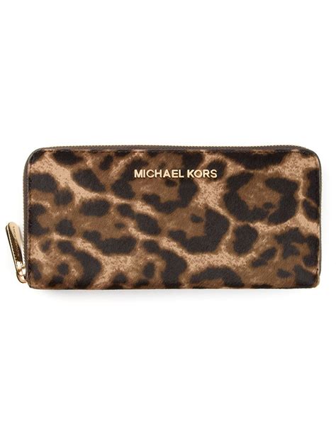 michael kors leopard wallet|Michael Kors small wallet women.